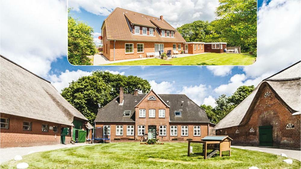 Hof Herzleuchten, Familie Groth Garding-Kirchspiel Eksteriør billede